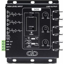 Dd Audio Sc6 6 Kanal Tetiklemeli Profesyonel Teyp Deck Çevirici Parazit Yapmaz