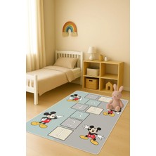 Dolce Mariee Modern Dijital Baskı Kaymaz Taban Çocuk ve Genç Odası Halısı H0953