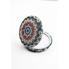 twingold Nazar Figürlü Küçük Cep Makyaj Aynası