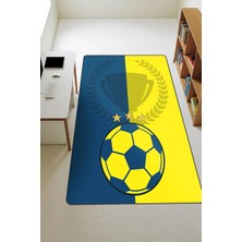 NEWORA Modern Dijital Baskı Kaymaz Taban Çocuk ve Genç Odası Halısı H0908