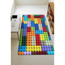 NEWORA Modern Dijital Baskı Kaymaz Taban Çocuk ve Genç Odası Halısı H0641