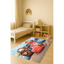 Dolce Mariee Modern Dijital Baskı Kaymaz Taban Çocuk ve Genç Odası Halısı H1000