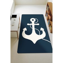 Dolce Mariee Modern Dijital Baskı Kaymaz Taban Çocuk ve Genç Odası Halısı H0677