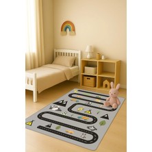 Dolce Mariee Modern Dijital Baskı Kaymaz Taban Çocuk ve Genç Odası Halısı H0710