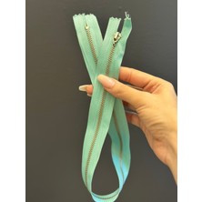 Gönülden Tasarım 54X3 cm Camgöbeği Fermuar