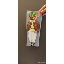 Gönülden Tasarım 34X12 cm Ütü Ile Yapışan Ayı Transfer Baskı Arma
