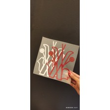 Gönülden Tasarım Ütü Ile Yapışan Tasarım  Transfer Baskı Arma 20X20 cm