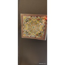 Gönülden Tasarım Renkli Tasarım Transfer Baskı Arma 19X19 cm