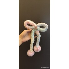 Gönülden Tasarım Peluş Fiyonk Arma Dikiş Aplike  25X20 cm