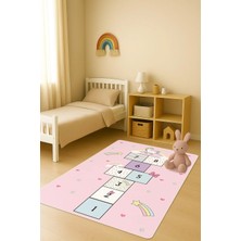 NEWORA Modern Dijital Baskı Kaymaz Taban Çocuk ve Genç Odası Halısı H0684