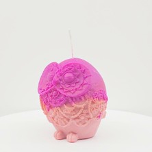 tp Sandal Kokulu %100 Doğal Soya Wax El Yapımı Dekoratif Baykuş Model Mum