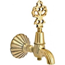 Moonshop Osmanlı Musluk Lüx , Sarı - Garantili Musluk Başlığı Hamam Başlık