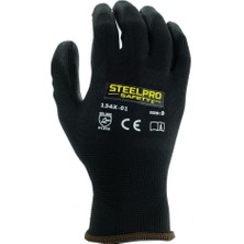 Steelpro 134X-01 Poliüretan Kaplı Montaj Iş Eldiveni