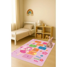 Dolce Mariee Modern Dijital Baskı Kaymaz Taban Çocuk ve Genç Odası Halısı H0690