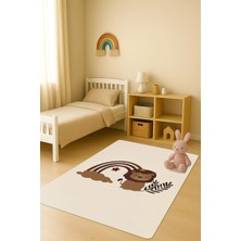 Dolce Mariee Modern Dijital Baskı Kaymaz Taban Çocuk ve Genç Odası Halısı H0785