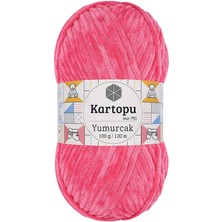 Ne Verelim Size 1 Adet Yumurcak Kadife El Örgü Ipi Pembe K798