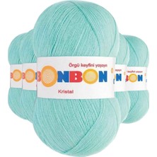 Ne Verelim Size 5 Adet Kristal El Örgü Lif Ipi Cam Mavi 98203