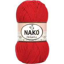 Ne Verelim Size 1 Adet Pırlanta Amigurumi El Örgü Ipi Yünü Gelincik Kırmızı 6741