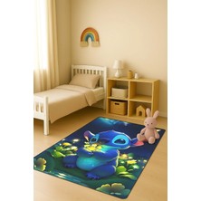 Dolce Mariee Modern Dijital Baskı Kaymaz Taban Çocuk ve Genç Odası Halısı H0990