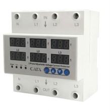 Cata CT-9199 Akilli Voltaj Akim Koruyucu Trifaze 63 Amper