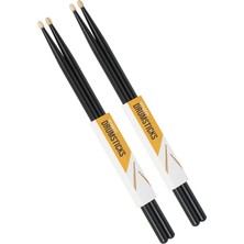 Wagon Drumsticks Hickory 5A Baget - Siyah (2 Çift)