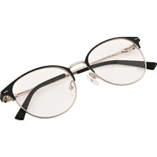 Optik Cam Takılabilen Klipsli Güneş Aparatlı Metal Gözlük Çerçevesi | Unisex | 2’si 1 Arada