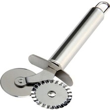 Esranın Dünyası Çelik Hamur Ruleti 2'li Pizza Hamur Kesici