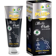 Zoovital Plus Malte Paste 100 gr Tüy Yumağı Önleyici Vitamin D3 Prebiyotik E Vitamini Destekli Malt Macun