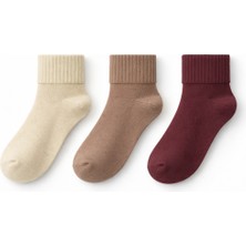 Solde Çocuk 3’lü Ugg Uyumlu Yumuşak Dokulu Soket Çorap Seti