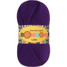 Ne Verelim Size 1 Adet Lüks Patik Ipi Yünü Mor 98290