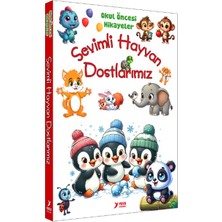 Yuva Sevimli Hayvan Dostlarımız Okul Öncesi Hikaye Seti Içinden Büyük Boy 2 Farklı Kitap