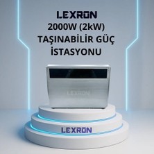 Lexron 2000W (2kw) Taşınabilir Güç Istasyonu