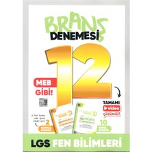Ephesus Akademi 8. Sınıf Fen Bilimleri 12'li Branş Denemesi