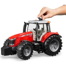 Gray Line Gry Massey Ferguson 7600 Traktör Nel1