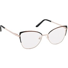 Cat Eye Metal Kadın Gözlük Çerçevesi | Ince Çerçeve | Optik Cam Takılabilir