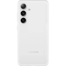 Gray Line Gry  Samsung Galaxy S24 Kılıf Lüx Şeffaf Silikon Nel1