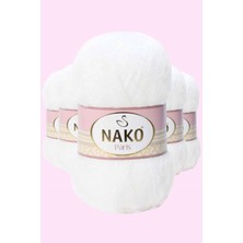 Ne Verelim Size 5 Adet Paris El Örgü Ipi Yünü Beyaz 208