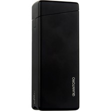 Quantoro Tek Torch Pürmüz Siyah Metal Puro Çakmağı