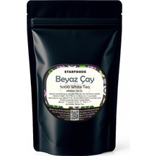 Zencefil Organik Beyaz Çay %100 Saf 56 Gr. Beyazçay Pure White Tea