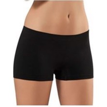 Siyah Dikişsiz Kadın Boxer Korse