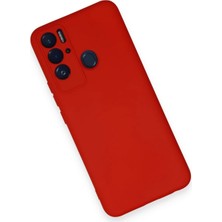 Gray Line Gry  Tecno Pova Neo Kılıf Nano Içi Kadife Silikon - Kırmızı Nel1