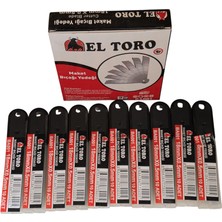 El Toro 18 mm Geniş Maket Bıçağı Yedeği 100 Adet