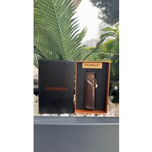 Parmida 3 Torch Pürmüz Kahverengi Puro Çakmağı