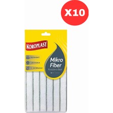Koroplast Mikrofiber Kurulama Bezi X10