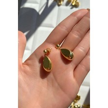 Spossy Silver Jewelry Sallantılı Damla Küpe