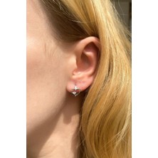 Spossy Silver Jewelry Kalp Küpe