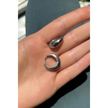 Spossy Silver Jewelry Halka Küpe