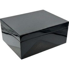 Premium Quality Premiumquality Porto Alegre Siyah Sedir Humidor Puro Kutusu