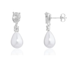 Spossy Silver Jewelry Damla Inci Küpe