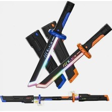 Depomiks 44 cm Kıvılcım Çıkaran Farklı Renklerde LED Işın Kılıcı 1 Adet